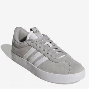 Adidas Women's Gray and White Athletic Shoes